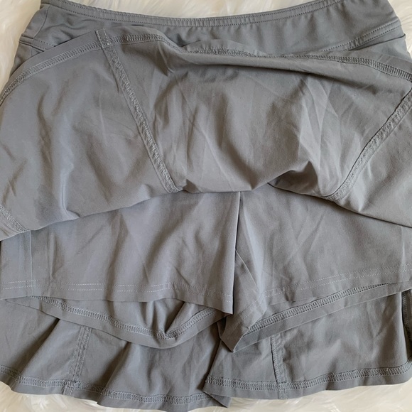 Athletic/casual Athleta Skirt 2P gray - Picture 5 of 5